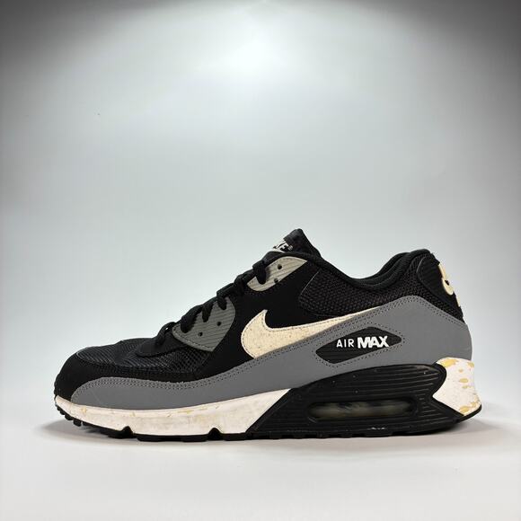 Nike Air Max 90 Essential Black Wolf Grey Used Sneakers AJ1285-018 Men\'s Size 13 main image 7